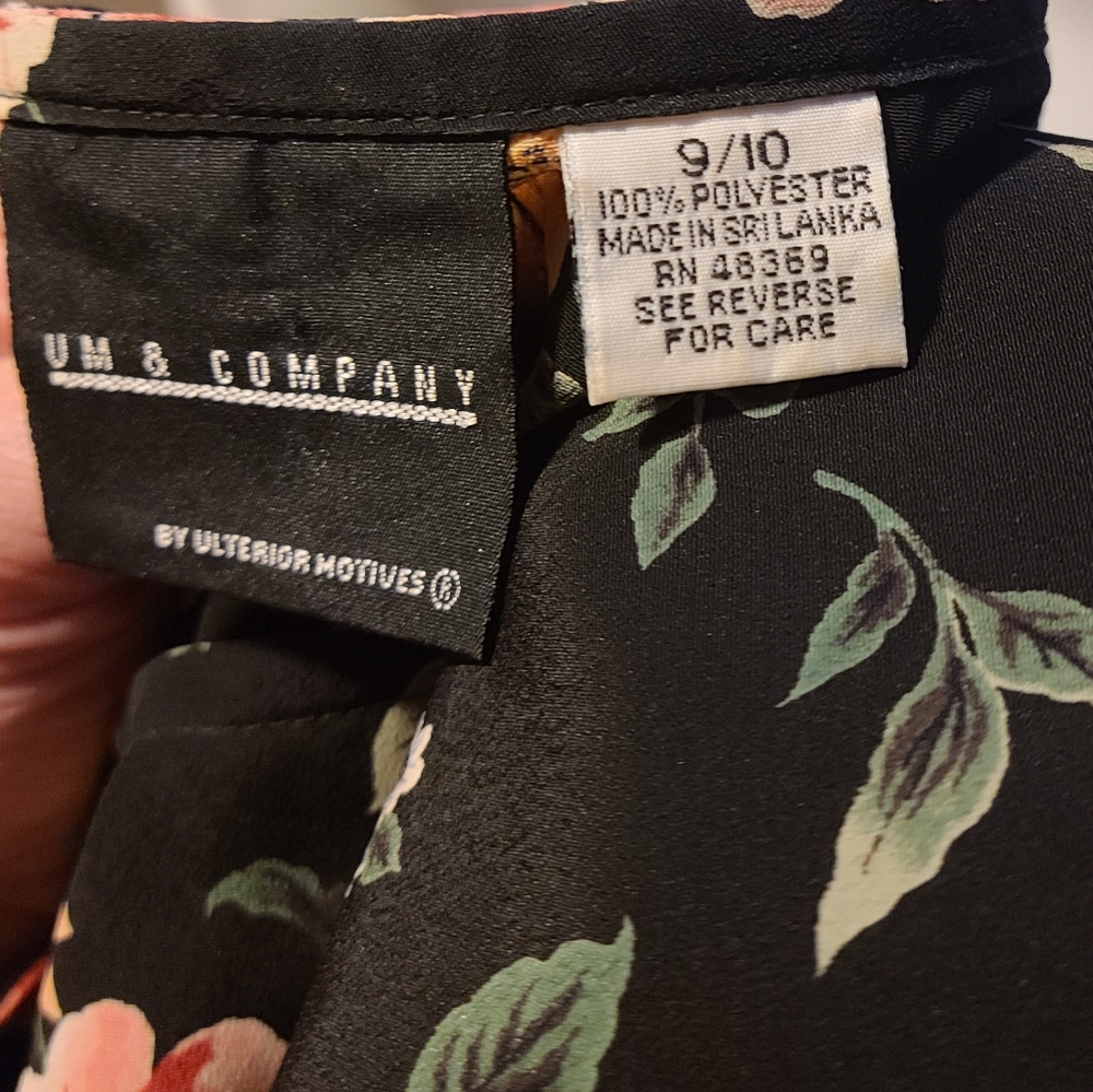 Womens floral floor length dress! - Picture 5 of 5